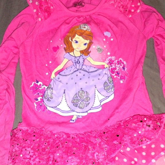 Disney Sophia the First Long Sleeve Shirt - Picture 2 of 4